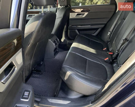 Синий Ягуар ХФ, объемом двигателя 2 л и пробегом 122 тыс. км за 16990 $, фото 9 на Automoto.ua