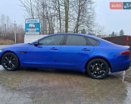 Синий Ягуар ХФ, объемом двигателя 2 л и пробегом 196 тыс. км за 22700 $, фото 4 на Automoto.ua