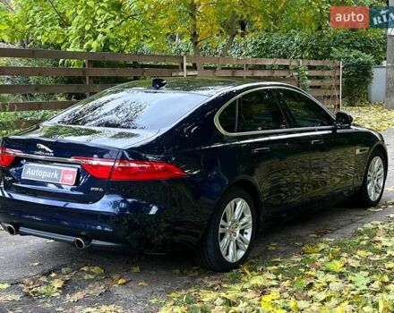 Синий Ягуар ХФ, объемом двигателя 3 л и пробегом 172 тыс. км за 15990 $, фото 11 на Automoto.ua