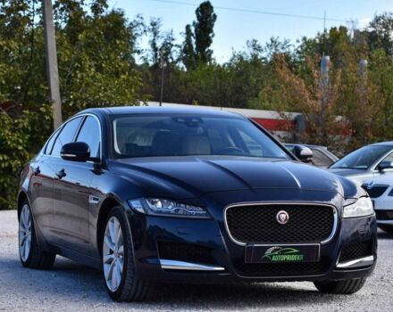 Синий Ягуар ХФ, объемом двигателя 3 л и пробегом 118 тыс. км за 14999 $, фото 1 на Automoto.ua