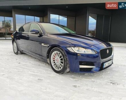 Синій Ягуар ХФ, об'ємом двигуна 2 л та пробігом 208 тис. км за 18000 $, фото 1 на Automoto.ua