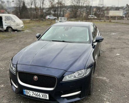 Синій Ягуар ХФ, об'ємом двигуна 2 л та пробігом 208 тис. км за 14900 $, фото 1 на Automoto.ua