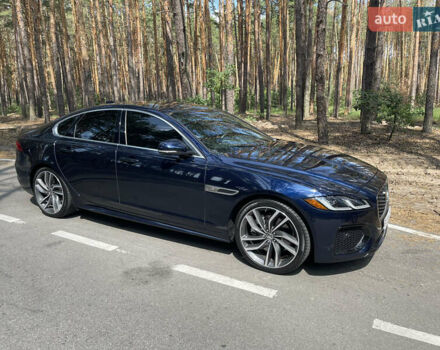 Синій Ягуар ХФ, об'ємом двигуна 2 л та пробігом 6 тис. км за 44000 $, фото 5 на Automoto.ua