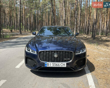 Синій Ягуар ХФ, об'ємом двигуна 2 л та пробігом 6 тис. км за 44000 $, фото 4 на Automoto.ua