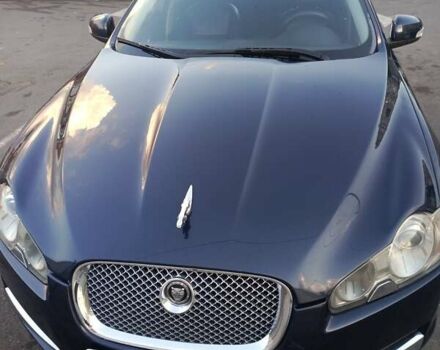 Синий Ягуар ХФ, объемом двигателя 2.97 л и пробегом 235 тыс. км за 7300 $, фото 1 на Automoto.ua