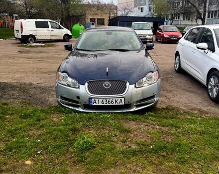 Синій Ягуар ХФ, об'ємом двигуна 3 л та пробігом 243 тис. км за 9700 $, фото 1 на Automoto.ua