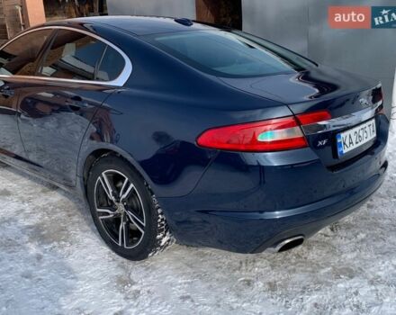 Синий Ягуар ХФ, объемом двигателя 2.97 л и пробегом 239 тыс. км за 6000 $, фото 1 на Automoto.ua