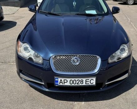 Синий Ягуар ХФ, объемом двигателя 3 л и пробегом 145 тыс. км за 9928 $, фото 1 на Automoto.ua