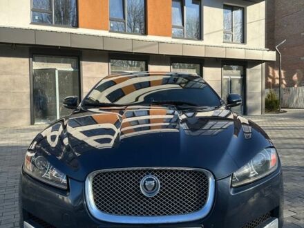 Ягуар ХФ 2013 в Ровно на Automoto.ua Синий Ягуар ХФ, объемом двигателя 2 л и пробегом 195 тыс. км за 13000 $, фото 1 на Automoto.ua