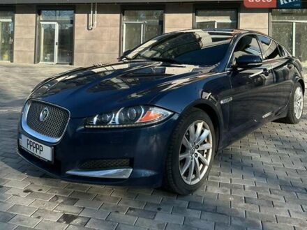 Синий Ягуар ХФ, объемом двигателя 2 л и пробегом 195 тыс. км за 11500 $, фото 1 на Automoto.ua