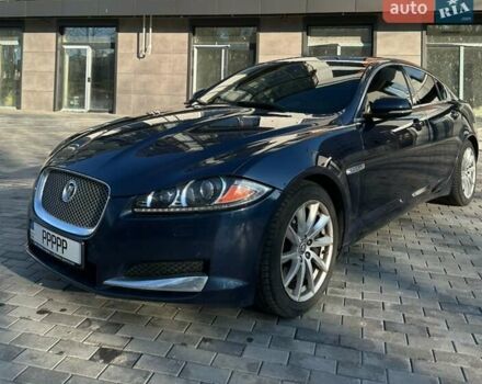 Синий Ягуар ХФ, объемом двигателя 2 л и пробегом 195 тыс. км за 11500 $, фото 1 на Automoto.ua