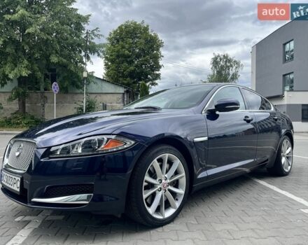 Синий Ягуар ХФ, объемом двигателя 2.97 л и пробегом 105 тыс. км за 13150 $, фото 1 на Automoto.ua