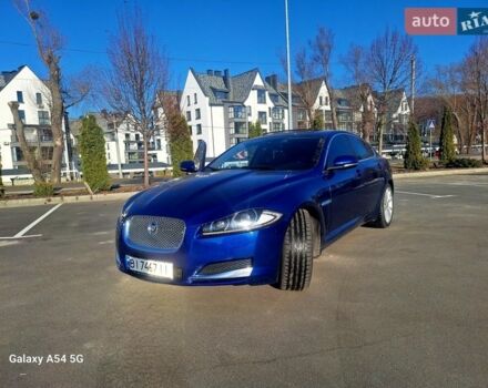 Синий Ягуар ХФ, объемом двигателя 2.97 л и пробегом 127 тыс. км за 12999 $, фото 1 на Automoto.ua