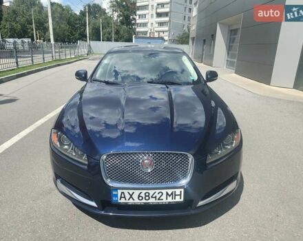 Синій Ягуар ХФ, об'ємом двигуна 3 л та пробігом 183 тис. км за 15950 $, фото 1 на Automoto.ua
