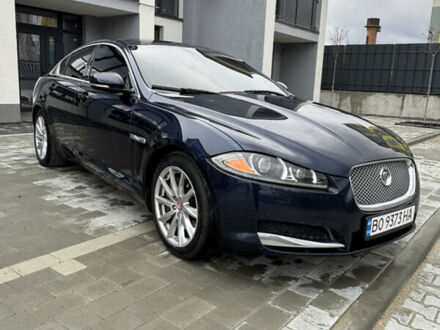 Синій Ягуар ХФ, об'ємом двигуна 2 л та пробігом 200 тис. км за 10500 $, фото 1 на Automoto.ua