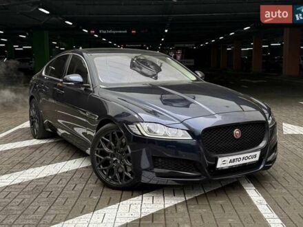 Синій Ягуар ХФ, об'ємом двигуна 3 л та пробігом 131 тис. км за 17990 $, фото 1 на Automoto.ua