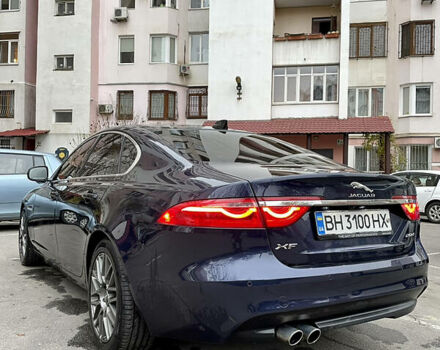 Синий Ягуар ХФ, объемом двигателя 2 л и пробегом 165 тыс. км за 14900 $, фото 1 на Automoto.ua