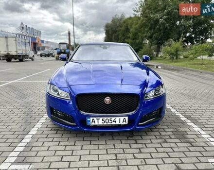 Синий Ягуар ХФ, объемом двигателя 2 л и пробегом 191 тыс. км за 18500 $, фото 1 на Automoto.ua
