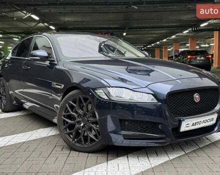Синій Ягуар ХФ, об'ємом двигуна 3 л та пробігом 131 тис. км за 19990 $, фото 1 на Automoto.ua