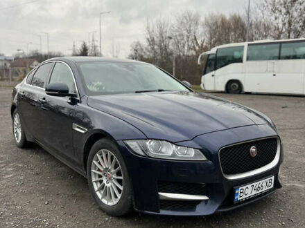 Синій Ягуар ХФ, об'ємом двигуна 2 л та пробігом 208 тис. км за 14900 $, фото 1 на Automoto.ua