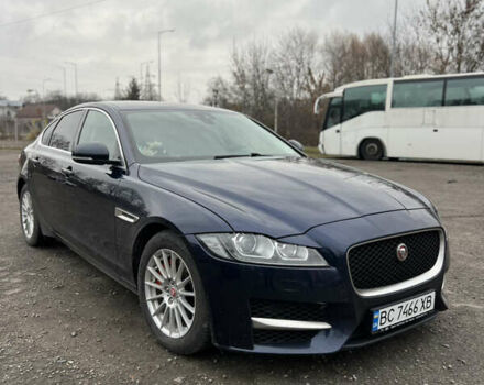 Синій Ягуар ХФ, об'ємом двигуна 2 л та пробігом 208 тис. км за 14900 $, фото 1 на Automoto.ua