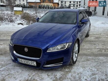 Синій Ягуар ХФ, об'ємом двигуна 2 л та пробігом 97 тис. км за 21500 $, фото 1 на Automoto.ua