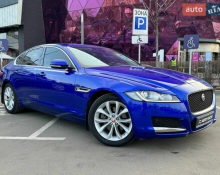 Синій Ягуар ХФ, об'ємом двигуна 2 л та пробігом 98 тис. км за 19990 $, фото 1 на Automoto.ua