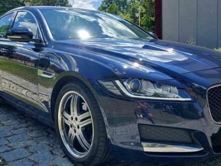 Ягуар ХФ 2018 в Одессе на Automoto.ua Синий Ягуар ХФ, объемом двигателя 2 л и пробегом 90 тыс. км за 19000 $, фото 1 на Automoto.ua