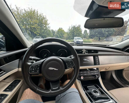 Ягуар ХФ 2016 в Днепре (Днепропетровске) на Automoto.ua Зеленый Ягуар ХФ, объемом двигателя 3 л и пробегом 130 тыс. км за 16500 $, фото 12 на Automoto.ua