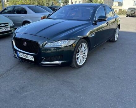 Зеленый Ягуар ХФ, объемом двигателя 3 л и пробегом 130 тыс. км за 18000 $, фото 2 на Automoto.ua