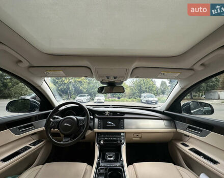 Ягуар ХФ 2016 в Днепре (Днепропетровске) на Automoto.ua Зеленый Ягуар ХФ, объемом двигателя 3 л и пробегом 130 тыс. км за 16500 $, фото 8 на Automoto.ua