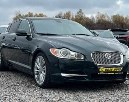 Зеленый Ягуар ХФ, объемом двигателя 3 л и пробегом 153 тыс. км за 13300 $, фото 1 на Automoto.ua