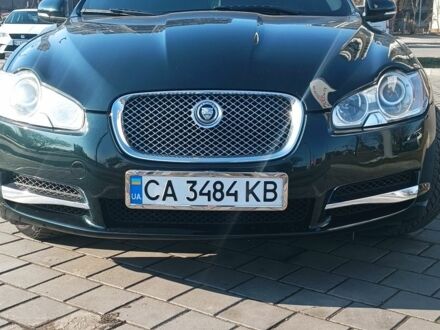 Зеленый Ягуар ХФ, объемом двигателя 3 л и пробегом 210 тыс. км за 11056 $, фото 1 на Automoto.ua