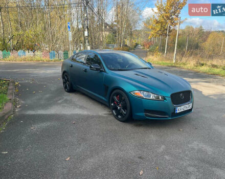 Зелений Ягуар ХФ, об'ємом двигуна 5 л та пробігом 104 тис. км за 36000 $, фото 1 на Automoto.ua