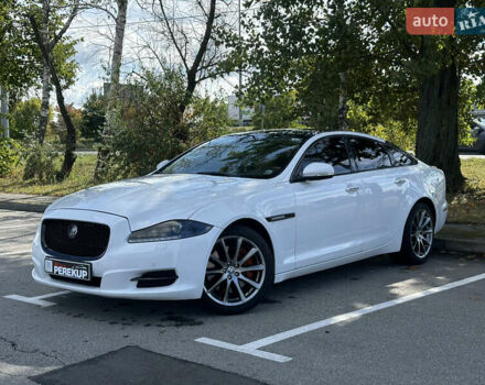 Ягуар Икс Джей 2013 в Киеве на Automoto.ua Белый Ягуар Икс Джей, объемом двигателя 2.99 л и пробегом 130 тыс. км за 14999 $, фото 2 на Automoto.ua