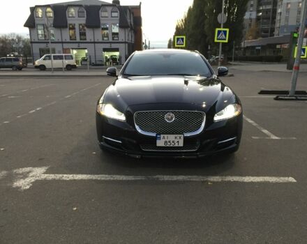 Черный Ягуар Икс Джей, объемом двигателя 3 л и пробегом 145 тыс. км за 18900 $, фото 1 на Automoto.ua