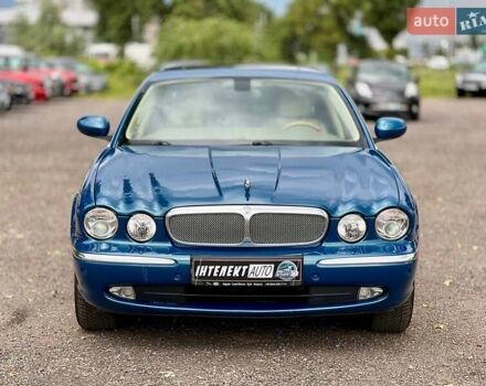 Синий Ягуар Икс Джей, объемом двигателя 3.5 л и пробегом 120 тыс. км за 25000 $, фото 1 на Automoto.ua