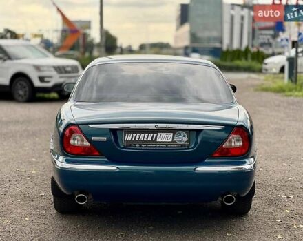 Синий Ягуар Икс Джей, объемом двигателя 3.5 л и пробегом 120 тыс. км за 25000 $, фото 3 на Automoto.ua