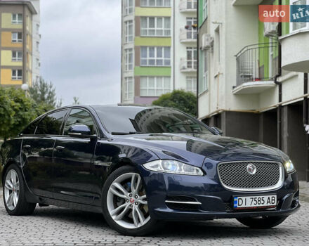 Ягуар Икс Джей 2014 в Ивано-Франковске на Automoto.ua Синий Ягуар Икс Джей, объемом двигателя 2.99 л и пробегом 138 тыс. км за 26000 $, фото 1 на Automoto.ua