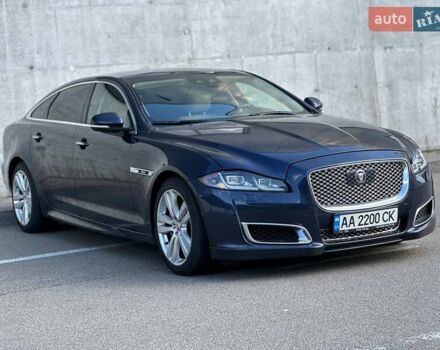 Ягуар Икс Джей 2018 в Киеве на Automoto.ua Синий Ягуар Икс Джей, объемом двигателя 2.99 л и пробегом 101 тыс. км за 28500 $, фото 1 на Automoto.ua