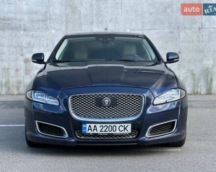 Ягуар Икс Джей 2018 в Киеве на Automoto.ua Синий Ягуар Икс Джей, объемом двигателя 2.99 л и пробегом 101 тыс. км за 28500 $, фото 8 на Automoto.ua