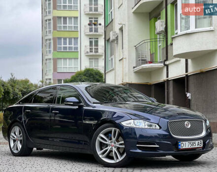 Синий Ягуар Икс Джей, объемом двигателя 2.99 л и пробегом 140 тыс. км за 24850 $, фото 1 на Automoto.ua