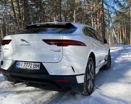 Белый Ягуар I-Pace, объемом двигателя 0 л и пробегом 43 тыс. км за 57000 $, фото 1 на Automoto.ua