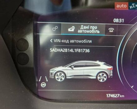 Білий Ягуар I-Pace, об'ємом двигуна 0 л та пробігом 174 тис. км за 23800 $, фото 4 на Automoto.ua
