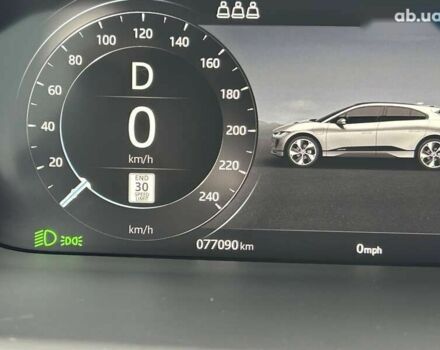 Белый Ягуар I-Pace, объемом двигателя 0 л и пробегом 77 тыс. км за 26900 $, фото 1 на Automoto.ua