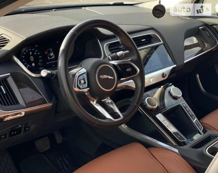 Белый Ягуар I-Pace, объемом двигателя 0 л и пробегом 54 тыс. км за 31999 $, фото 9 на Automoto.ua