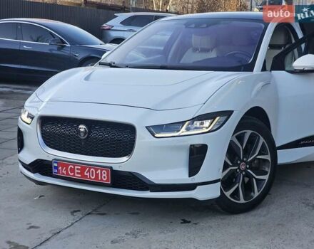 Белый Ягуар I-Pace, объемом двигателя 0 л и пробегом 101 тыс. км за 24700 $, фото 1 на Automoto.ua