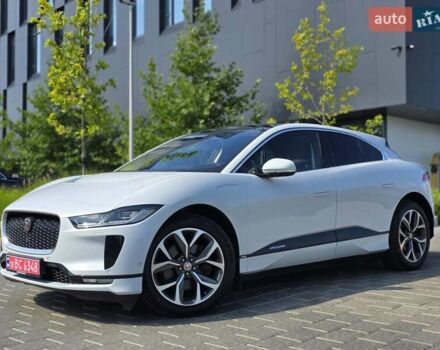 Белый Ягуар I-Pace, объемом двигателя 0 л и пробегом 100 тыс. км за 22900 $, фото 1 на Automoto.ua