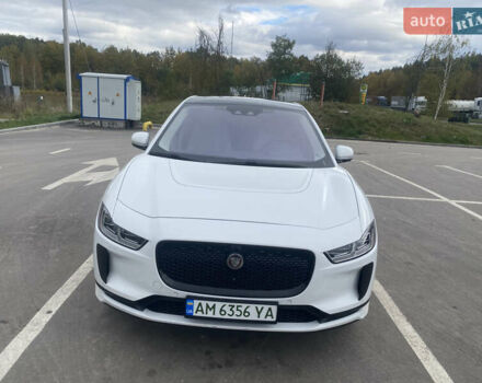 Белый Ягуар I-Pace, объемом двигателя 0 л и пробегом 71 тыс. км за 32400 $, фото 1 на Automoto.ua