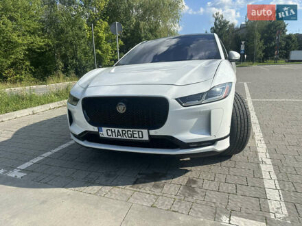 Белый Ягуар I-Pace, объемом двигателя 0 л и пробегом 93 тыс. км за 23700 $, фото 1 на Automoto.ua